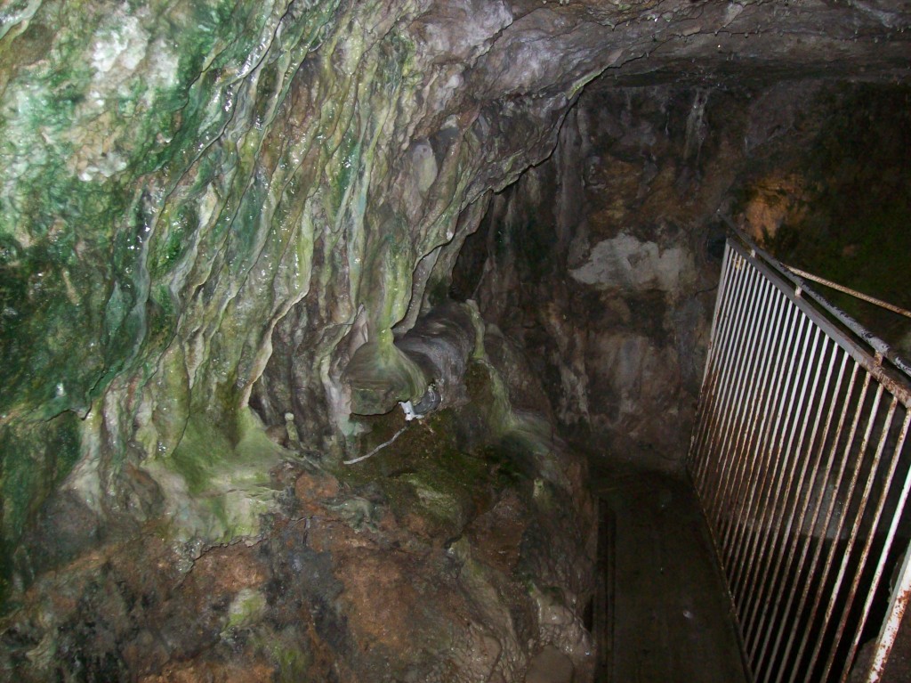 Caminho subterrâneo pelas minas - arquivo pessoal
