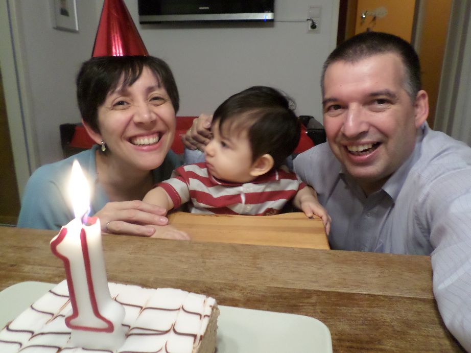 Primeiro aninho em família