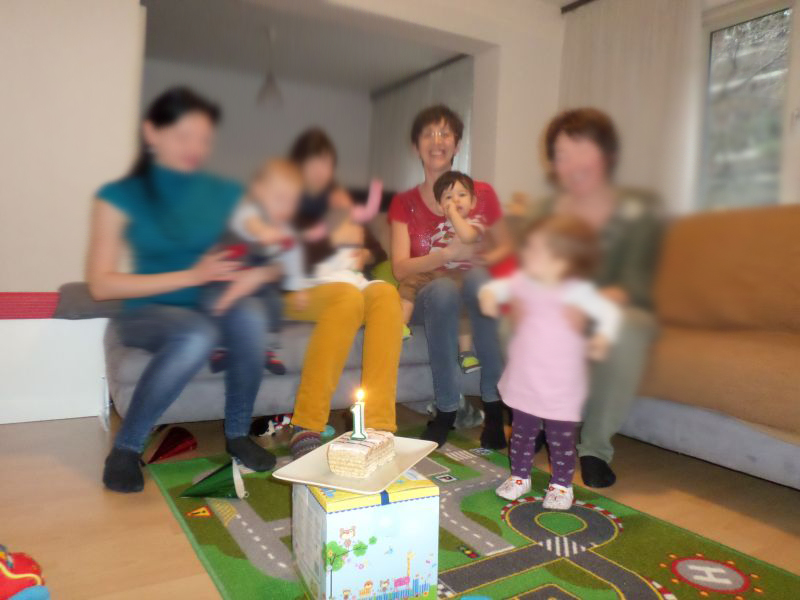 1 aninho só com amiguinhos