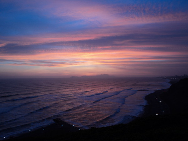 Pôr do Sol em Lima