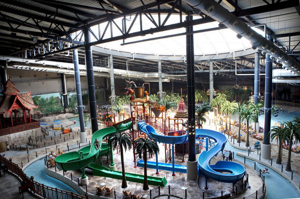 Aquadome, o parque aquático em Lalandia (Foto: Divulgação)