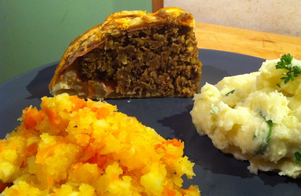 Haggis, neeps and tatties