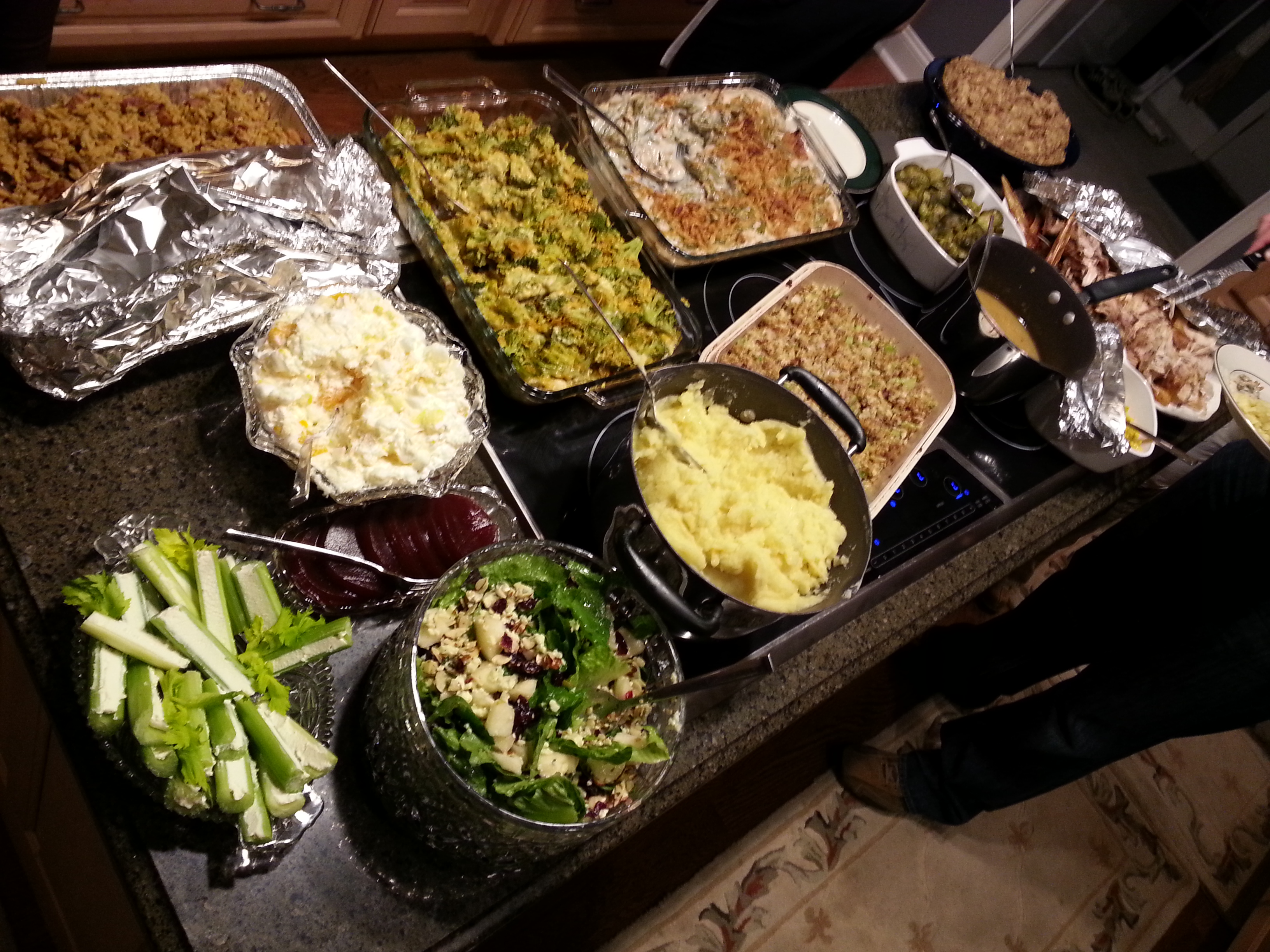 comidas do dia de ação de graças nos estados unidos