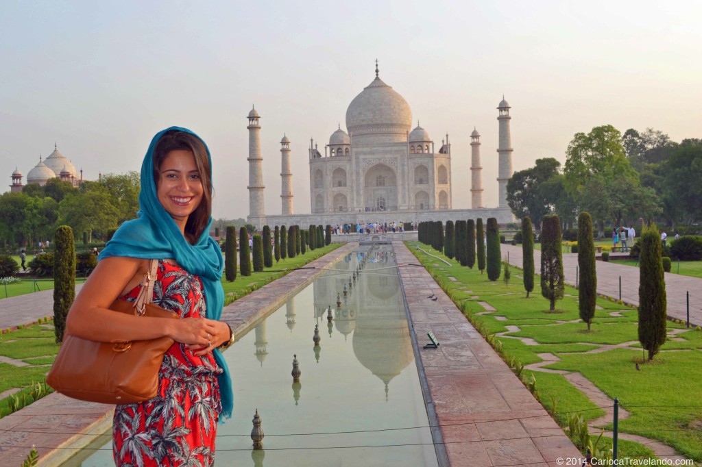 Uma das sete maravilhas do mundo, Taj Mahal na Índia