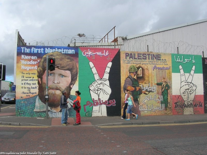 Muros de Belfast... Outro país, outra história!