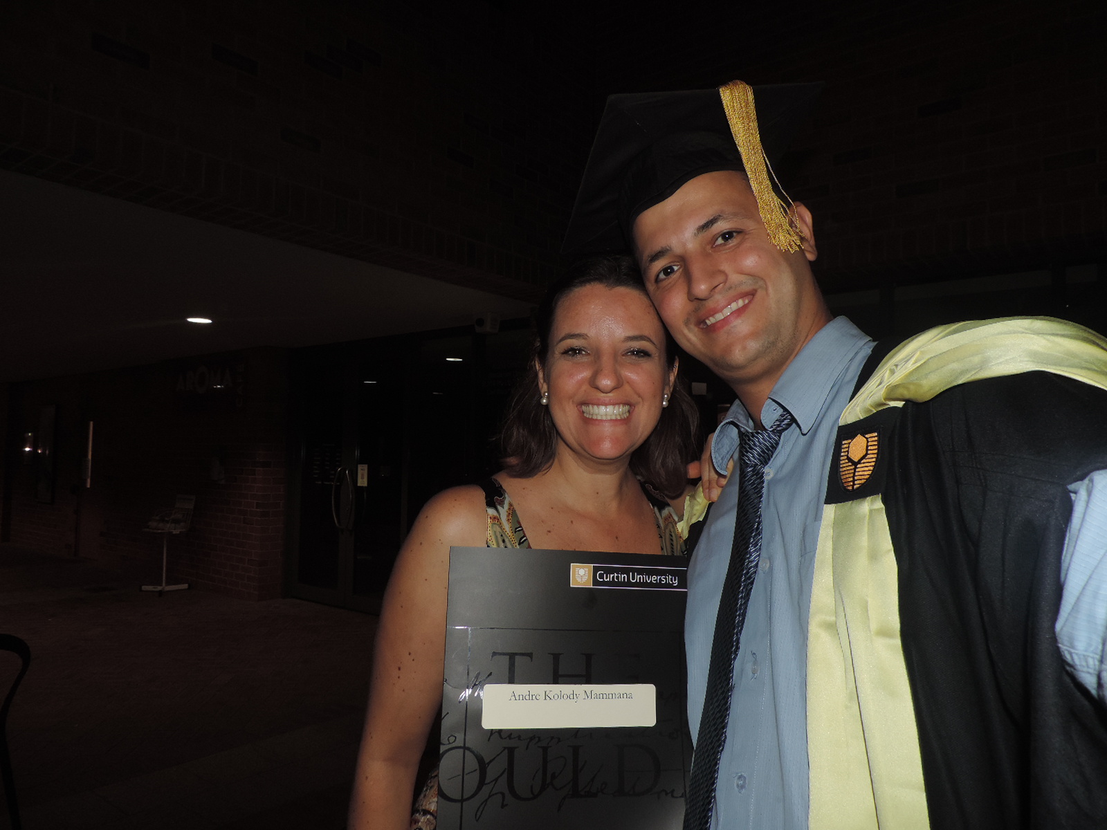 Curtin Formatura do meu marido