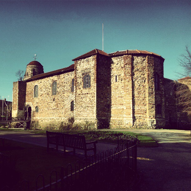 Colchester Castle, principal atração turística da cidade
