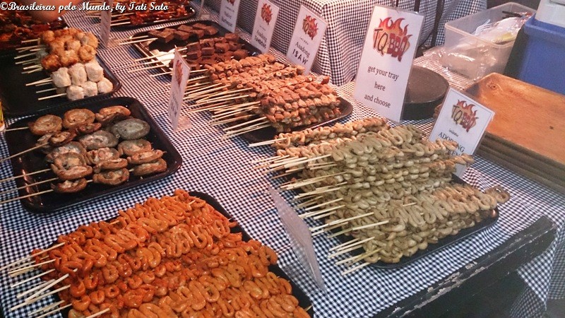 Algumas iguarias da comida de rua filipina e o tal do isaw