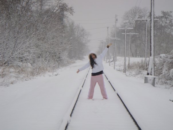 primeiro snowstorm da vida