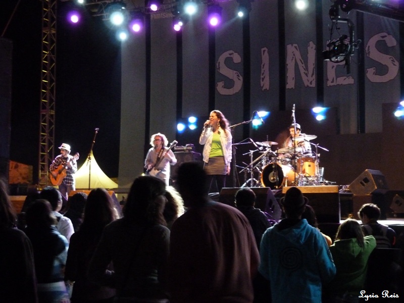Show de Luísa Maita no FMM Sines 2011.