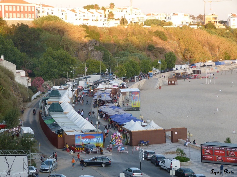 Tasquinhas na Avenida do Mar. FMM Sines 2011. Arquivo pessoal