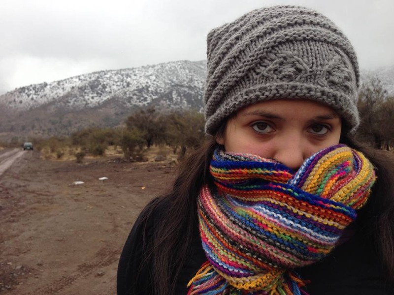 Me rendendo aos encantos da neve