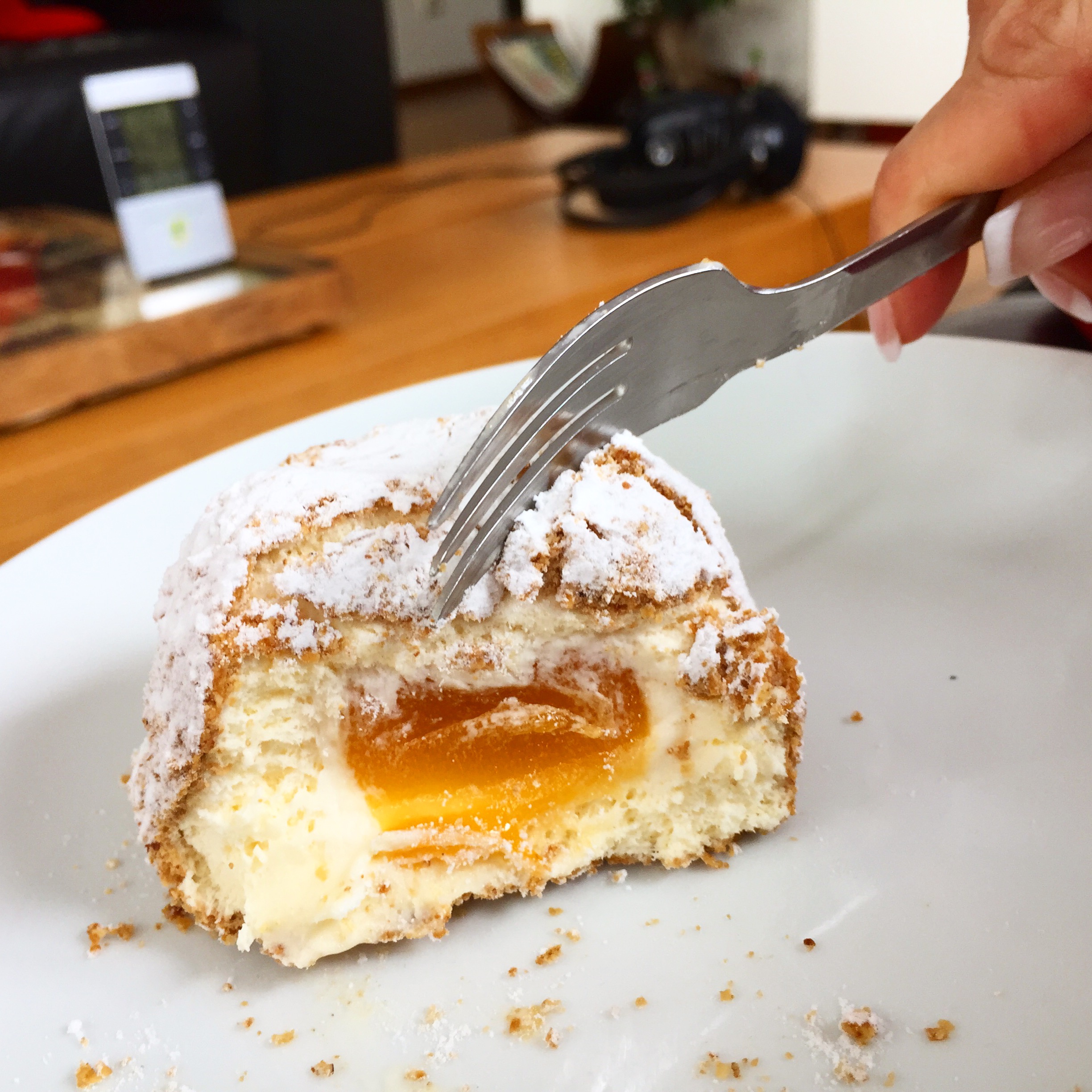 Sorvete de damasco