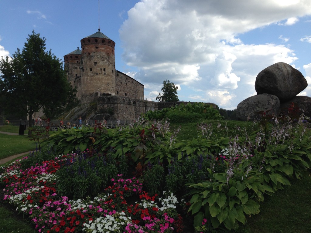 Foto: arquivo pessoal, castelo de Savolinna