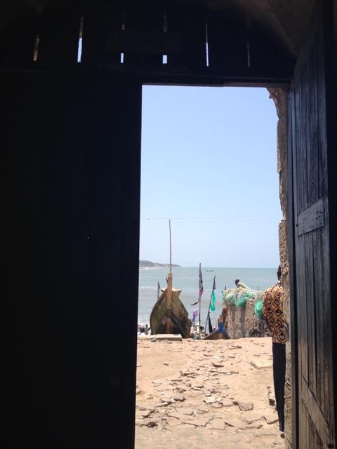 Porta do não-retorno do Castelo de Cape Coast.