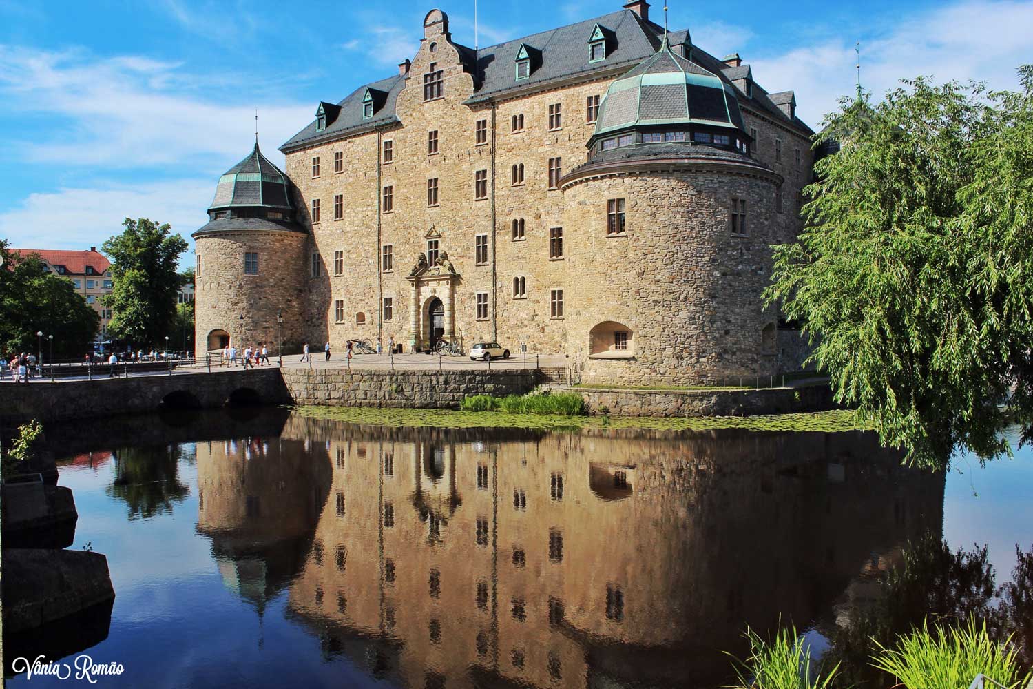 Castelo de Örebro na Suécia