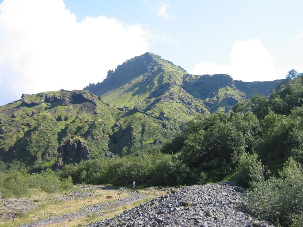 Montanhas do parque Thórsmörk