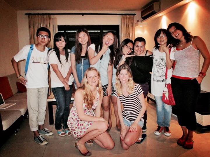 AIESEC'ers China e amigos intercambistas (2013)