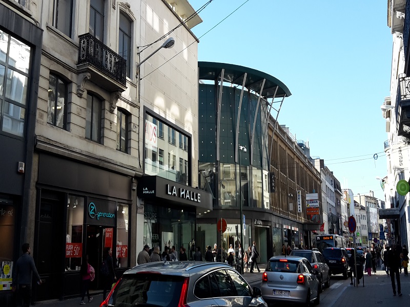 Comércio no centro de Ixelles
