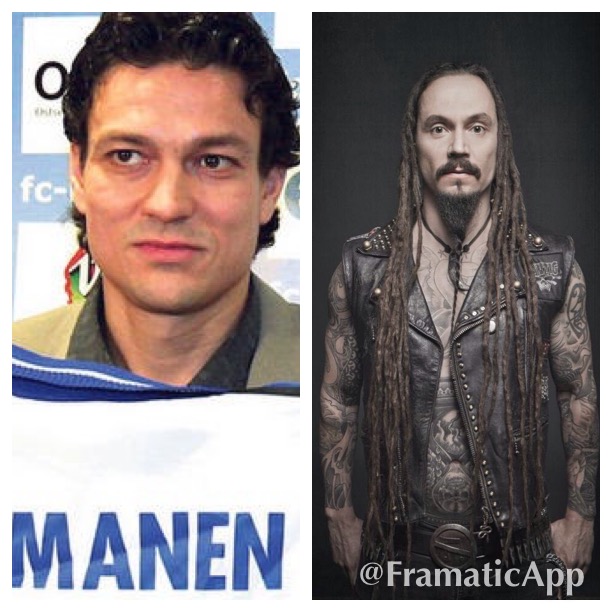 Jari Litmanen, famoso jogador de futebol finlandês que jogou em times como Barcelona, Ajax e Liverpool. Tomi Joutsen: vocalista da banda finlandesa Amorphis