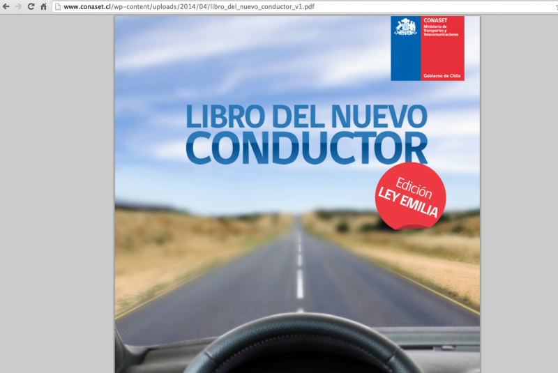 Foto: www.conaset.cl