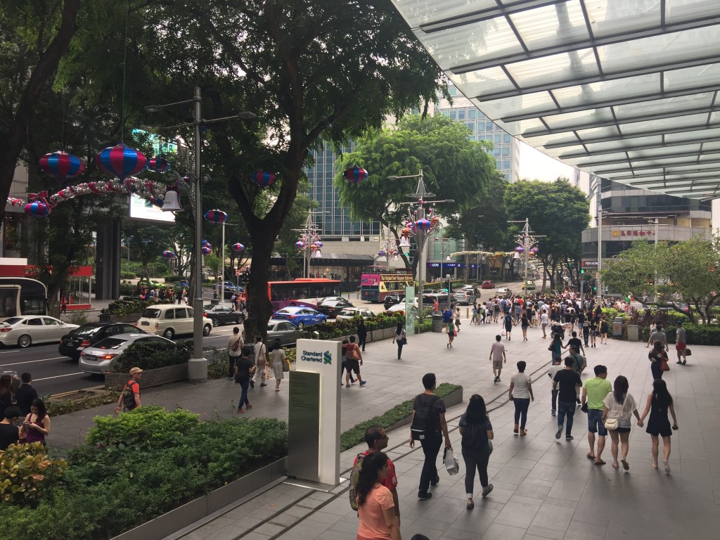 Cingapura – O país do consumo Parte da Orchard Road