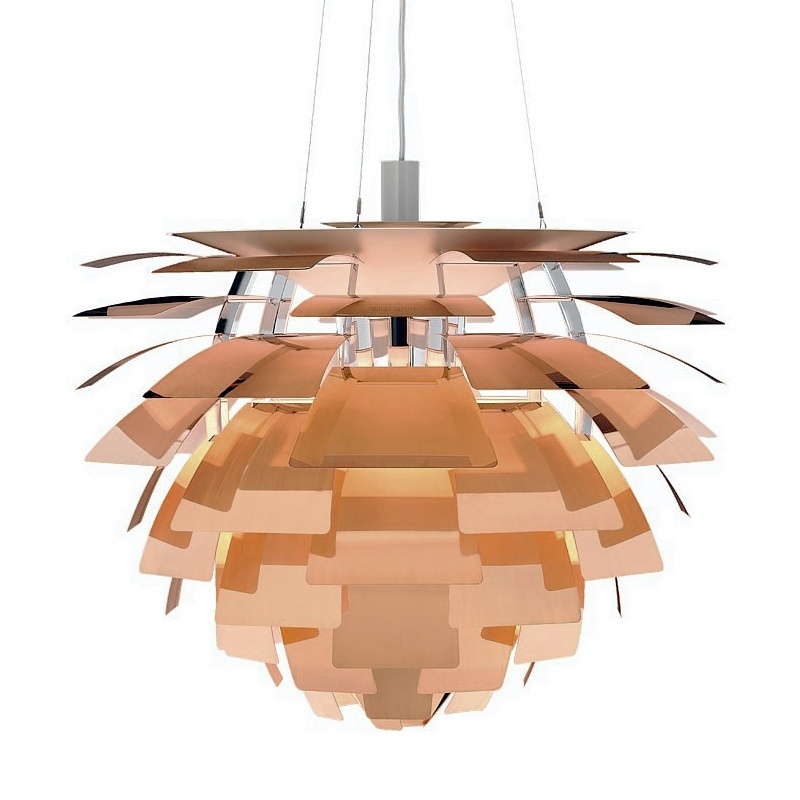 A famosa (e cara) luminária Alcachofra de Poul Henningsen. Foto: www.casanovafurniture.dk/divulgação