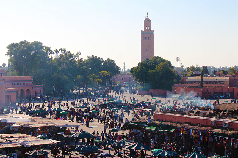 Minareto de Koutoubia em Marrakech - por Selma Poncini