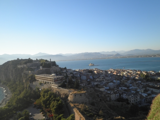 Vista da cidade de Nafplio