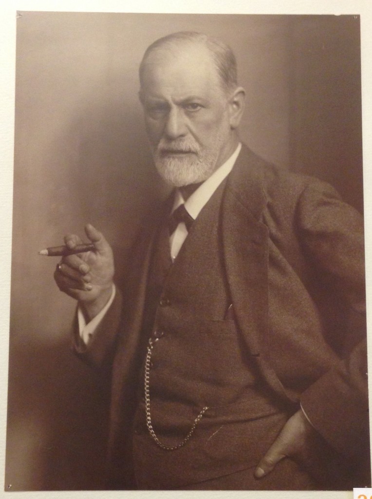Foto tirada no museu do Freud em Viena
