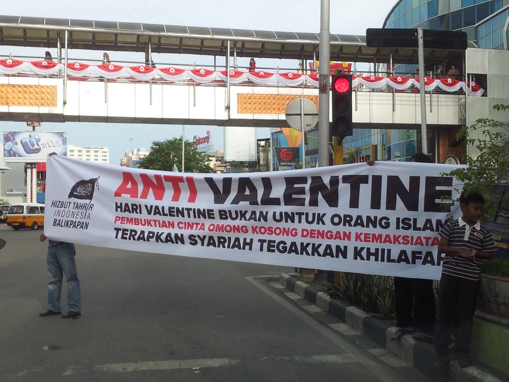 Indonésia – Valentine’s Day? Aqui, não!