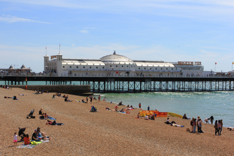 Brighton Pier - Foto do acervo pessoal