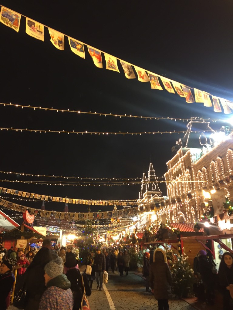 Feira de Natal na Praça Vermelha