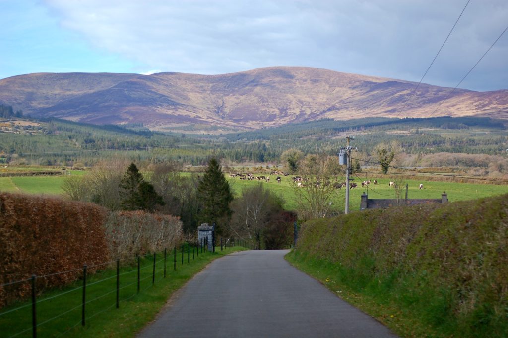 A beleza do interior da Irlanda
