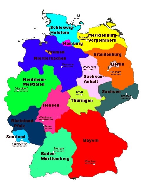 Imagem Disponível em; http://www.lerninfos.de/internelinks/allgemeinwissen-deutschland