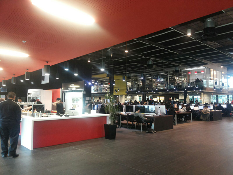 Hub de uma instituição de ensino na NZ