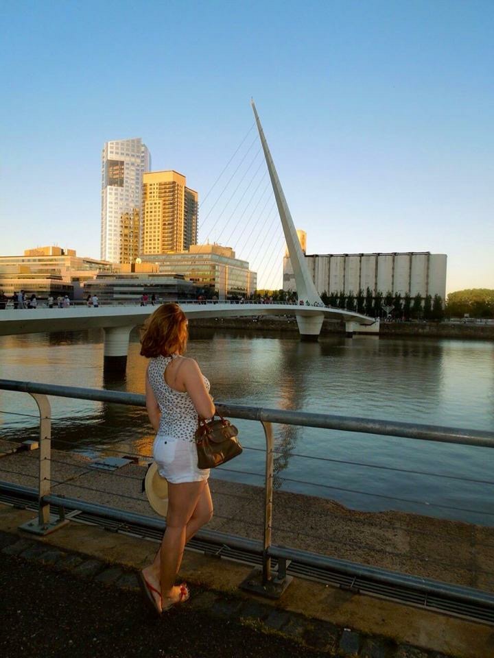 Foto: Flávia A. Z. - Puente de la Mujer/Buenos Aires