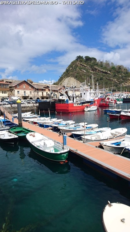 O porto de Getaria, cenário de Ocho Apellidos Vascos