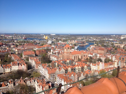 Gdańsk de cima