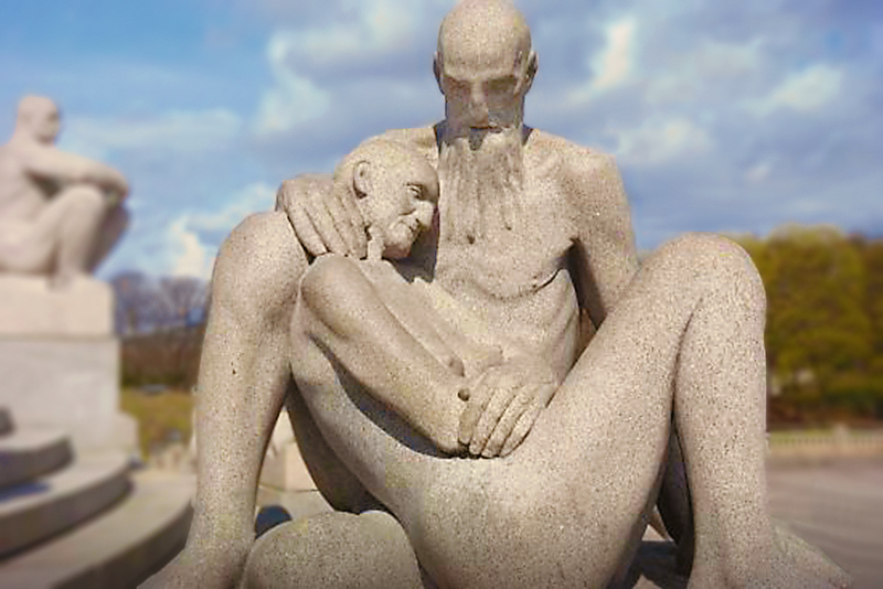 Escultura. Vigelandspak, Oslo. Foto: Pixabay