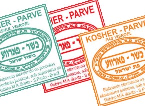 Etiqueta de certificação rabínica