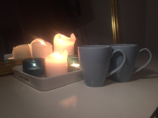 Hygge é criar um templo de paz e acolhimento de maneira simples e confortável. Fonte: Arquivo Pessoal da Autora