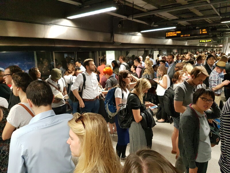 Metrô em Londres
