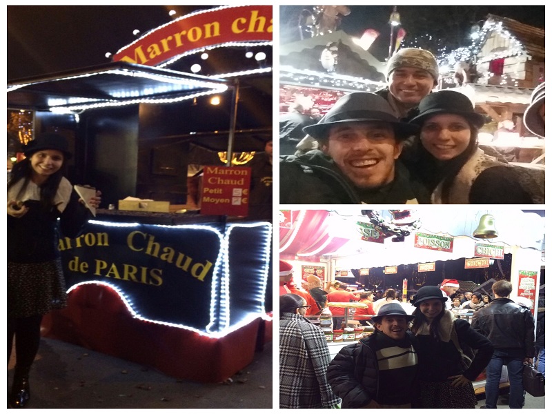 Marché de Noël Paris - Foto de arquivo pessoal
