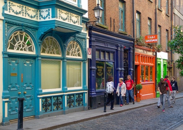 Região do Temple Bar ( Fonte: Pixabay)