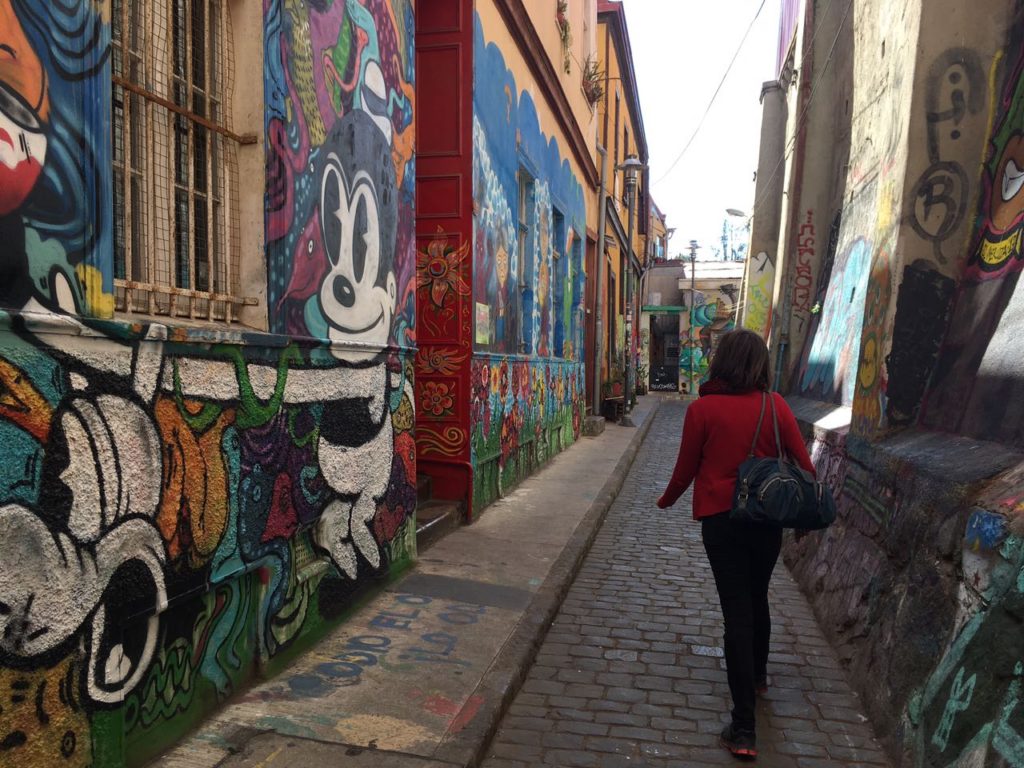 Valparaíso: A Joia do Pacífico Pelas ruas coloridas de Valparaiso. Foto: arquivo pessoal