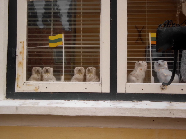 Cachorros de porcelana de Æroskøbing