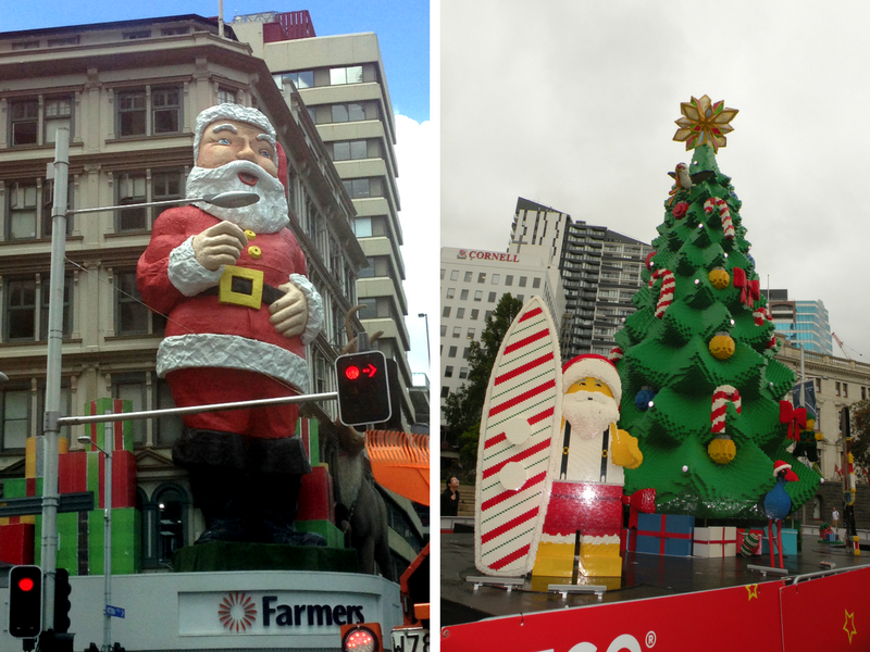 Decoracao de Natal na Nova Zelandia