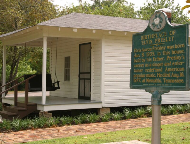 10 pontos turísticos, mississippi, elvis presley birthplace and museum