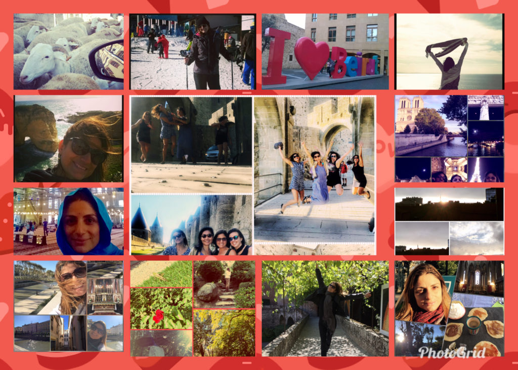 Um ano de França e férias no Brasil